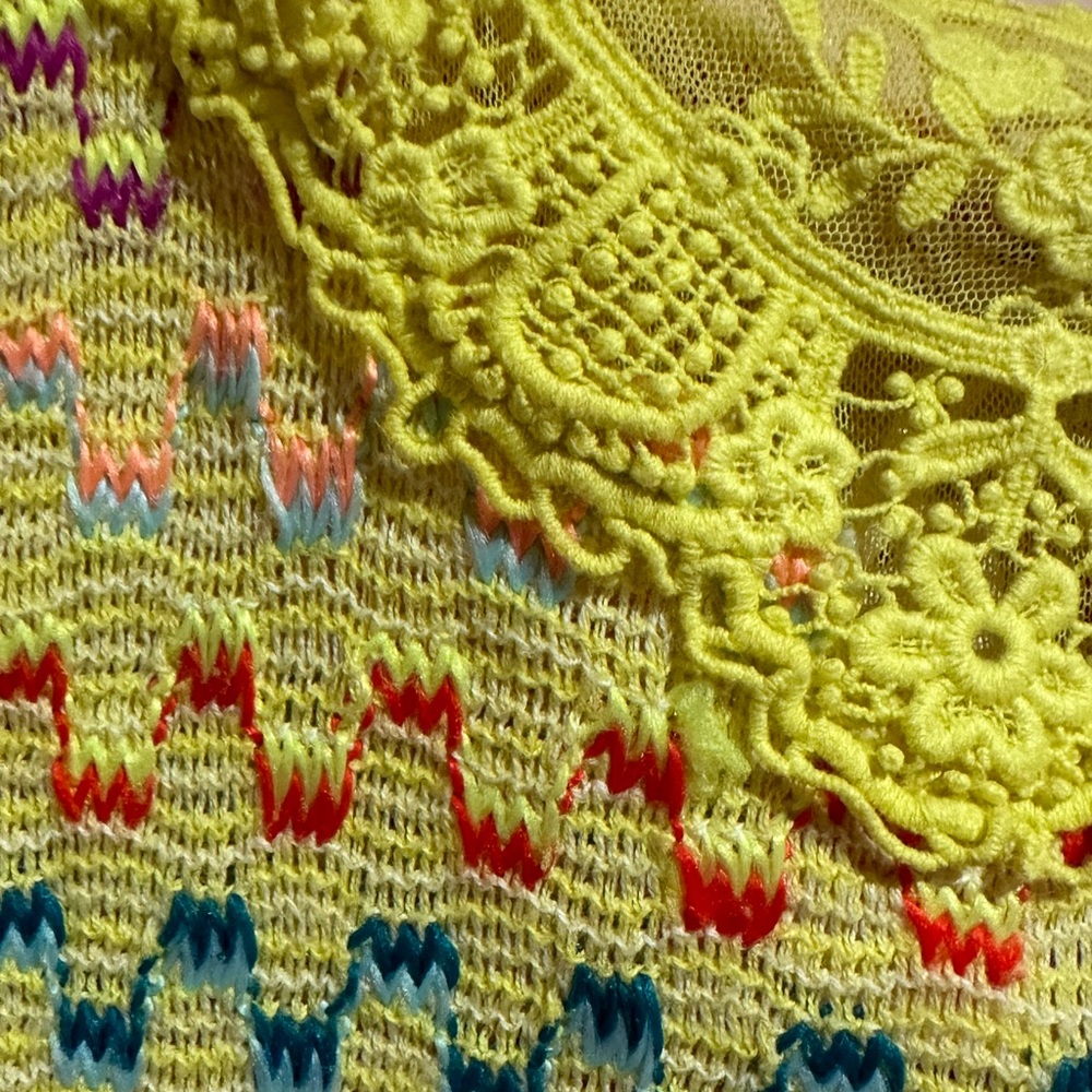 Free People ☀️ Sunny knit bohemian tank - Picture 4 of 5